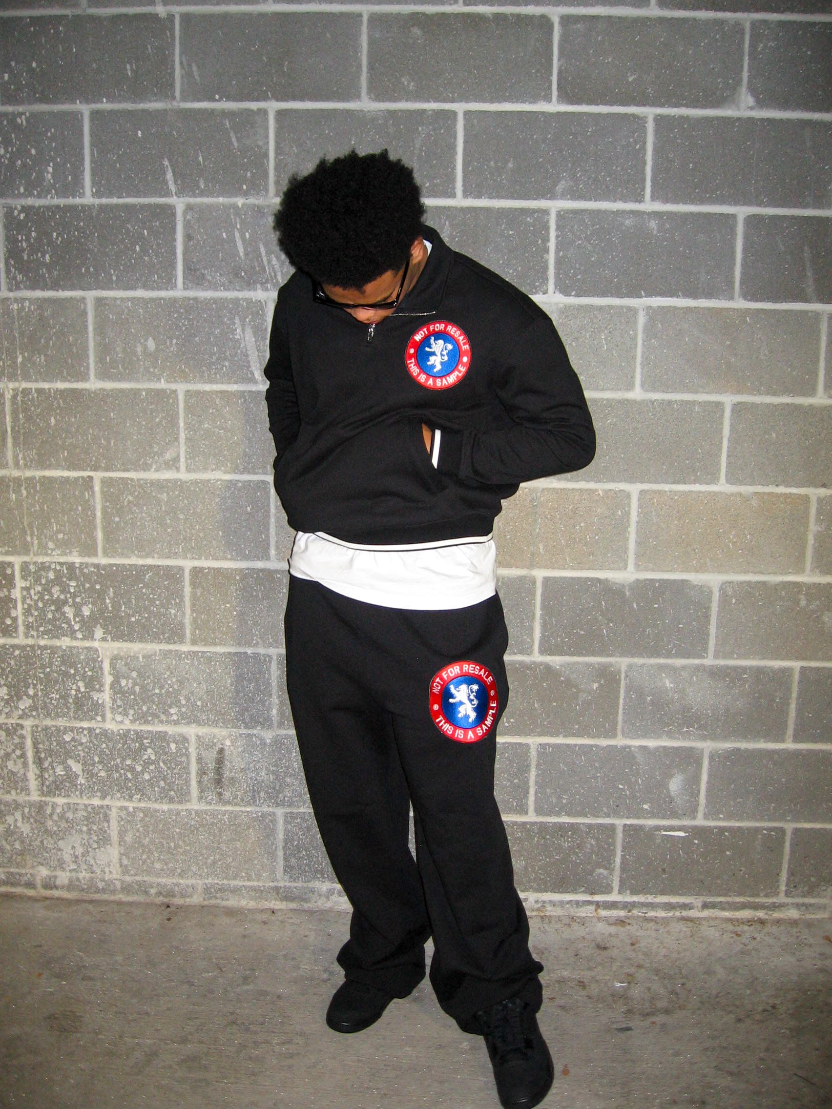 Black Uniform Quarter Zip