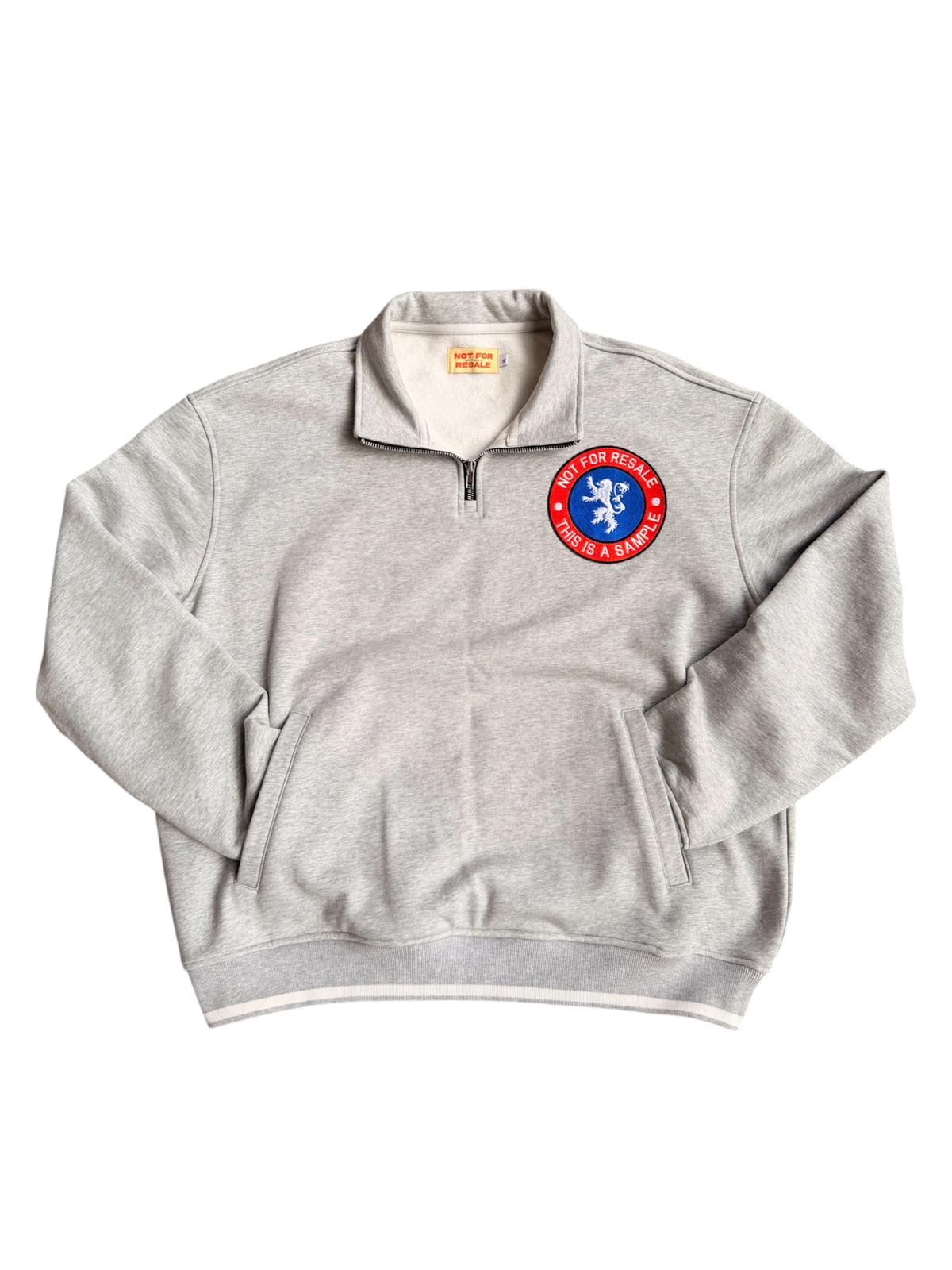 Grey Uniform Quarter Zip
