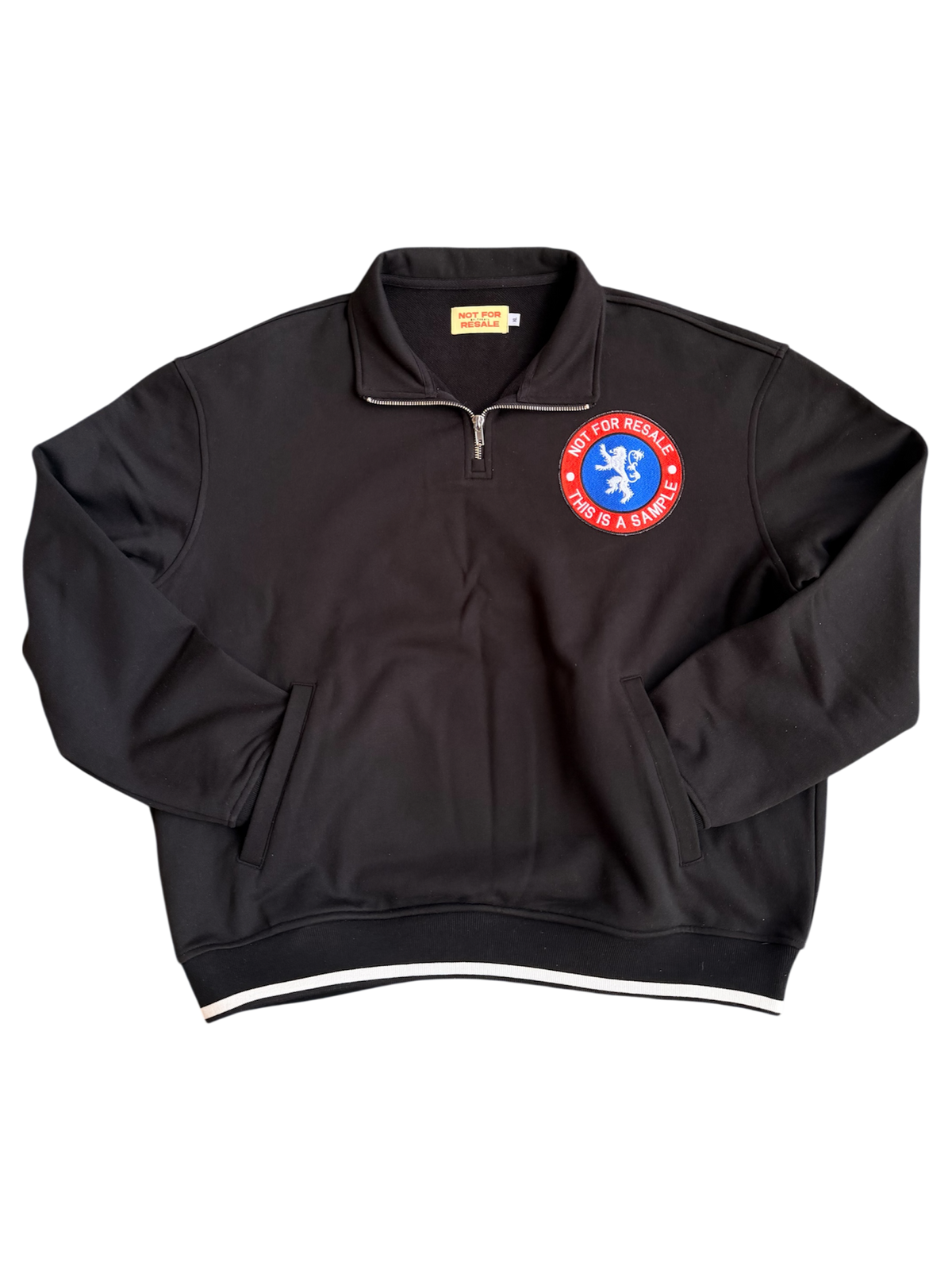 Black Uniform Quarter Zip