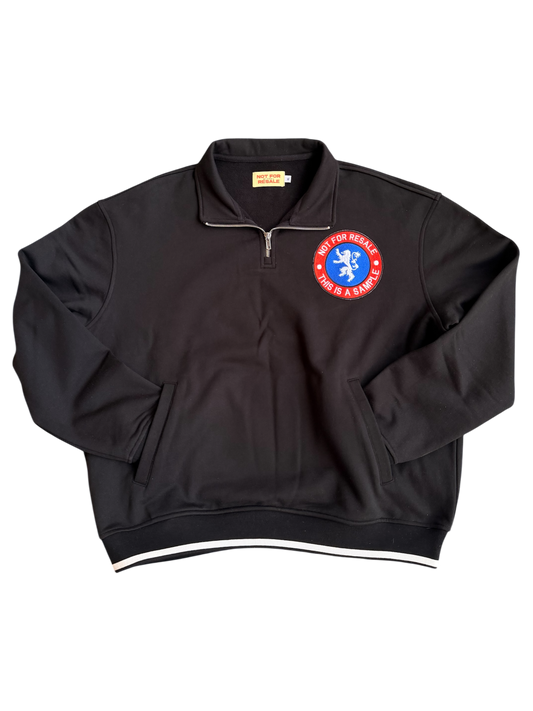 Black Uniform Quarter Zip